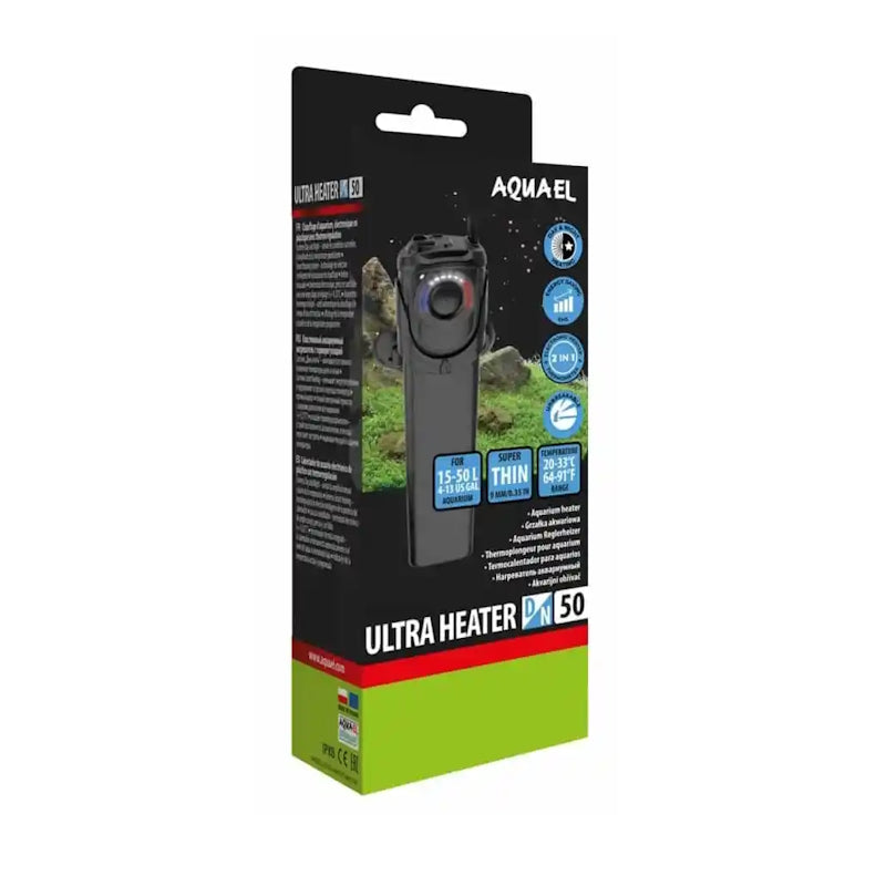 Aquael grelec Ultra Heater Day&Night - 50 W / 1,9 x 5,5 x 16,3 cm