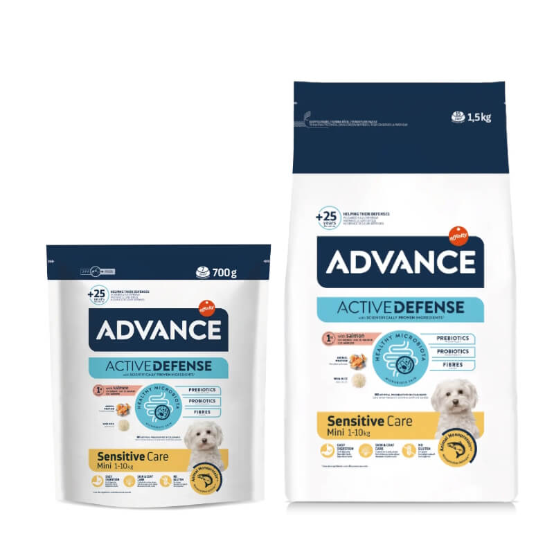 Advance Adult Mini Sensitive - losos in riž