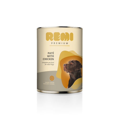 Remi Premium Dog pašteta, konzerva - piščanec - 400 g - 400 g