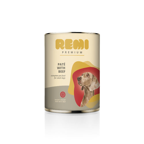 Remi Premium Dog pašteta, konzerva - govedina - 400 g - 400 g