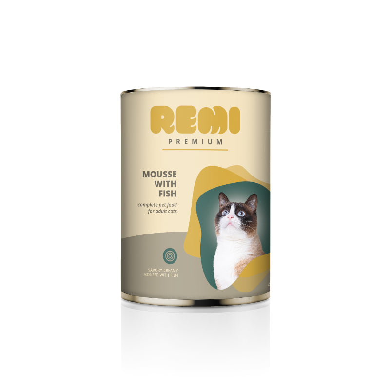 Remi Premium Cat nežna pašteta, konzerva - ribe - 400 g