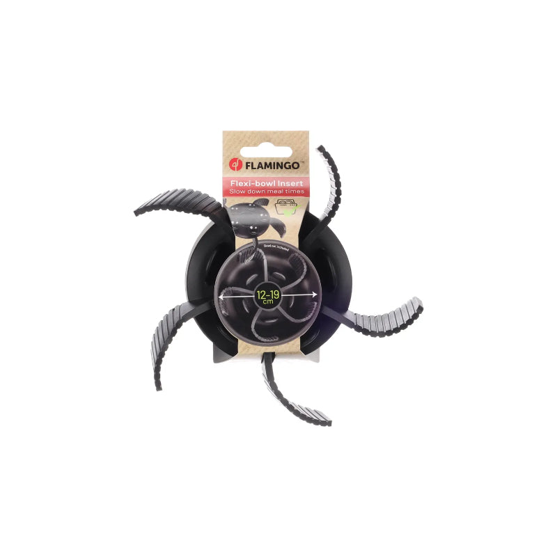 Flamingo Ruho pripomoček za počasno hranjenje, črn - 19 cm