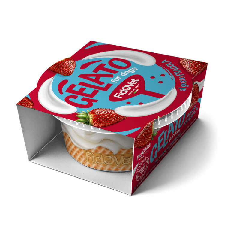 Fidovet prah za pripravo pasjega sladoleda, jagoda - 40 g