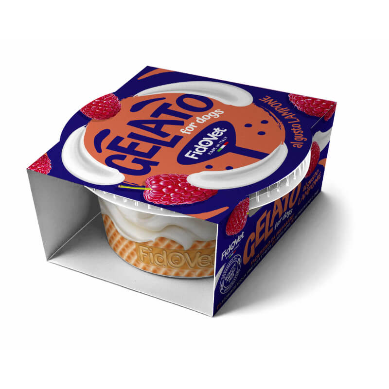 Fidovet prah za pripravo pasjega sladoleda, malina - 40 g