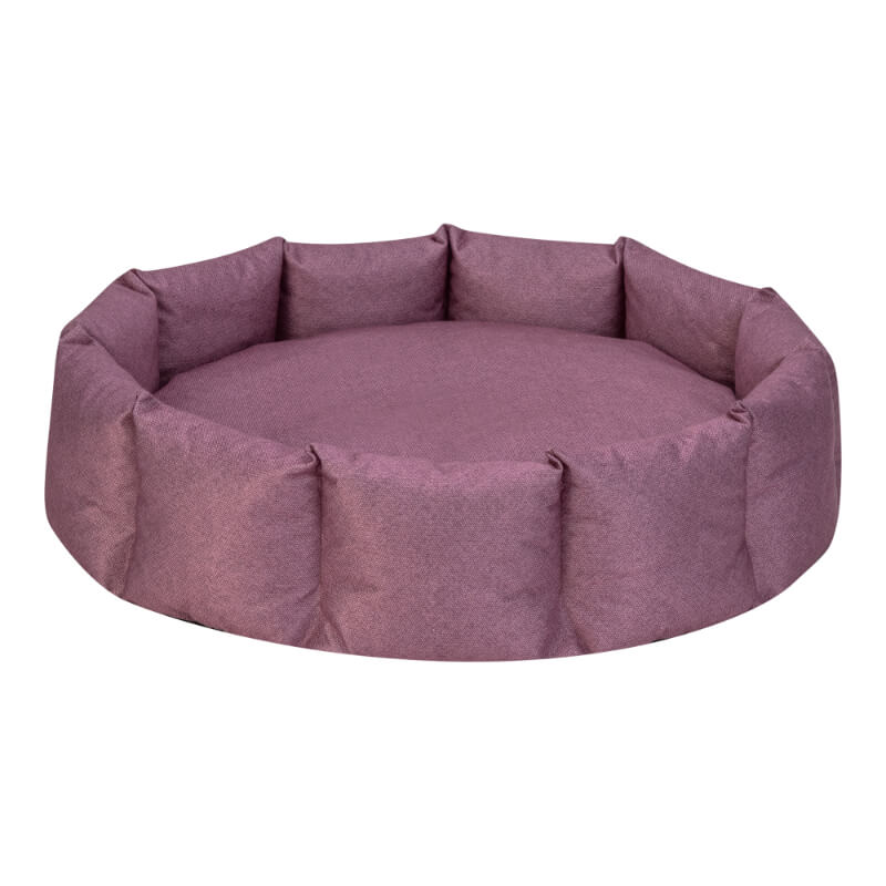 Pet Comfort okroglo ležišče Athens, vijolično - 70 cm
