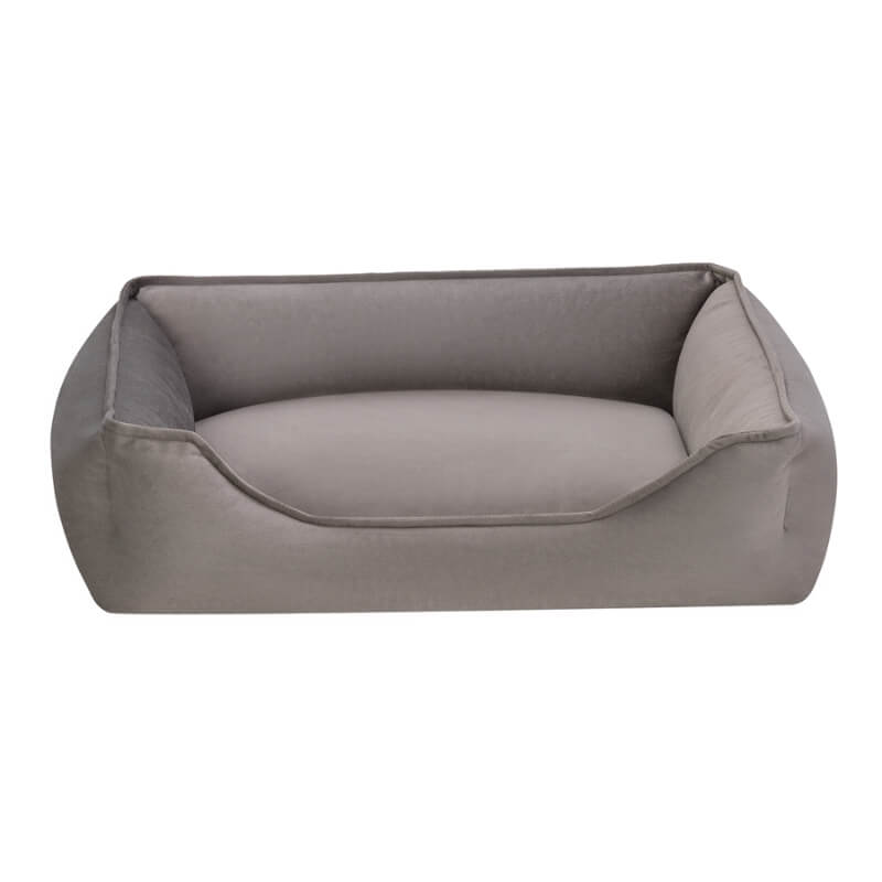 Pet Comfort oglato ležišče Delta Leo, različne velikosti - sivo - 45 x 55 cm