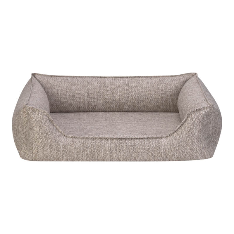 Pet Comfort oglato ležišče Delta z ortopedsko peno, različne velikosti - sv. sivo - 75 x 60 cm