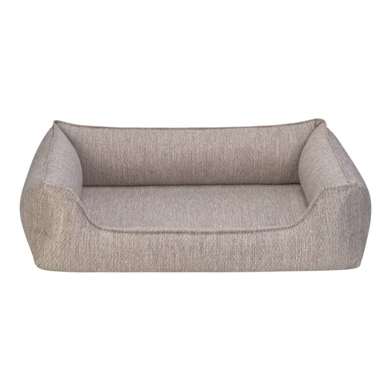 Pet Comfort oglato ležišče Delta z ortopedsko peno, različne velikosti - sv. sivo - 90 x 70 cm