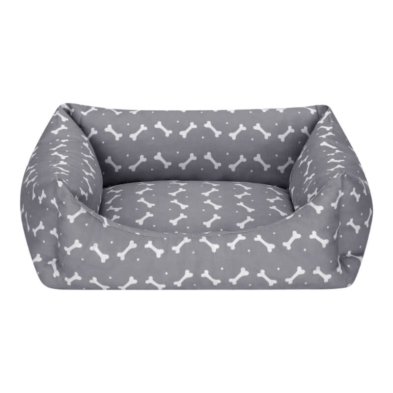 Pet Comfort oglato ležišče Uniform, različne velikosti - sivo - 40 x 50 cm