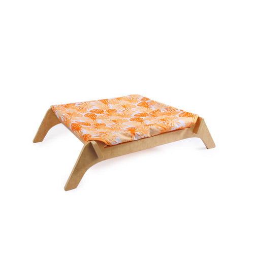 All for Paws Modern Cat lesen ležalnik, oranžen - 70 x 50 x 16,5 cm