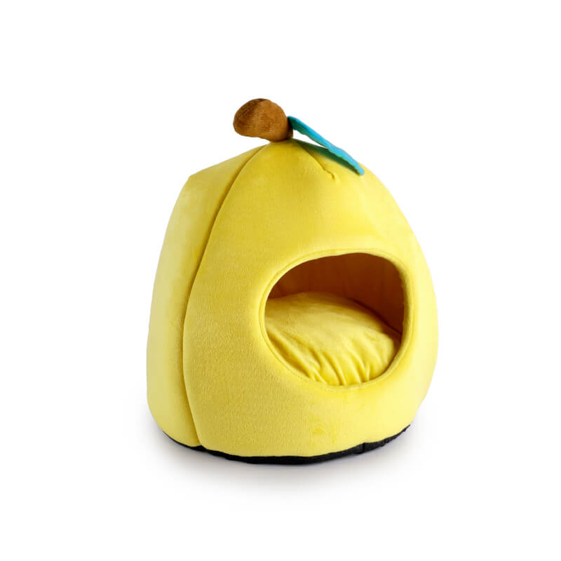 All For Paws Kitty skrivališče, limona - 42 x 42 x 46 cm