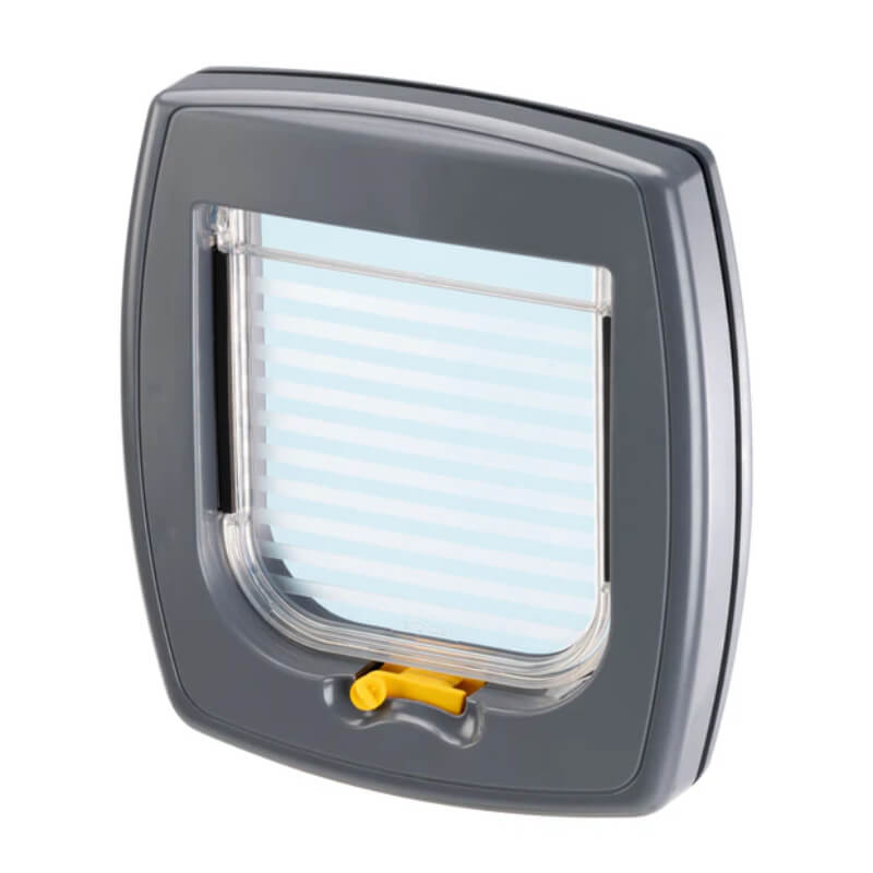 Ferplast Swing 1 vgradna vrata, siva - 21,5 x 5 x 24 cm