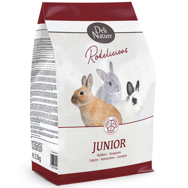 Deli Nature Rodelicious Junior hrana za mlade kunce - 2,5 kg