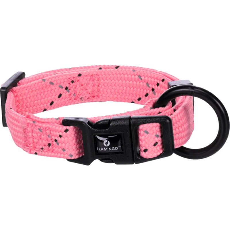 Flamingo Puppy ovratnica Dolly, roza - različne velikosti - 15 - 25 cm