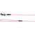 Flamingo Puppy povodec Dolly, roza - 5 m / 4 mm