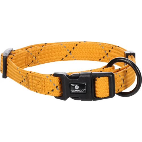 Flamingo Puppy ovratnica Dolly, oker - različne velikosti - 30 - 45 cm