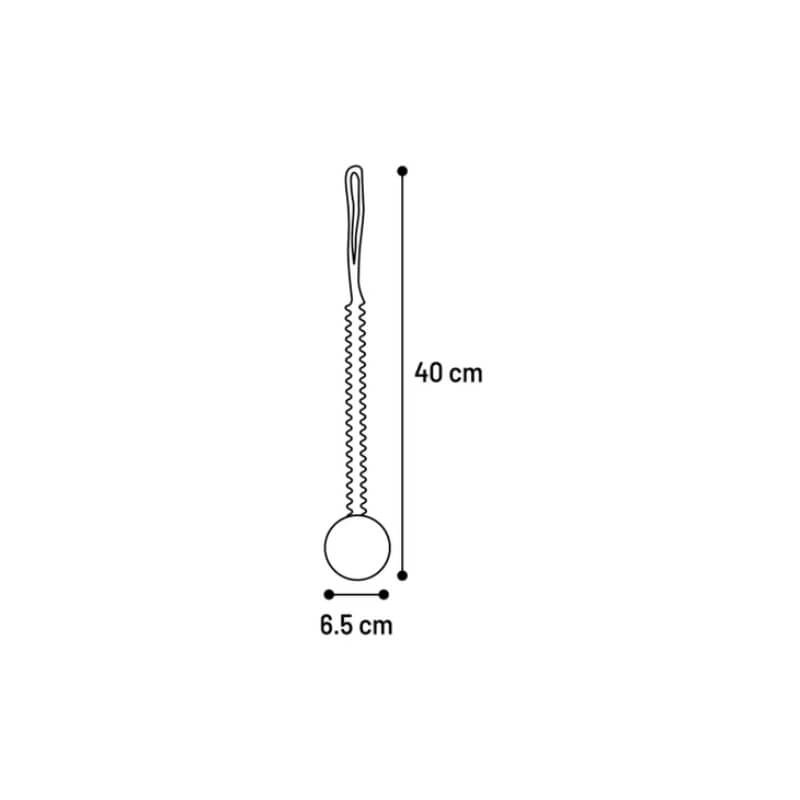 Flamingo igrača Lipa TPU žoga z vrvjo - 40 x 6,5 cm (3)