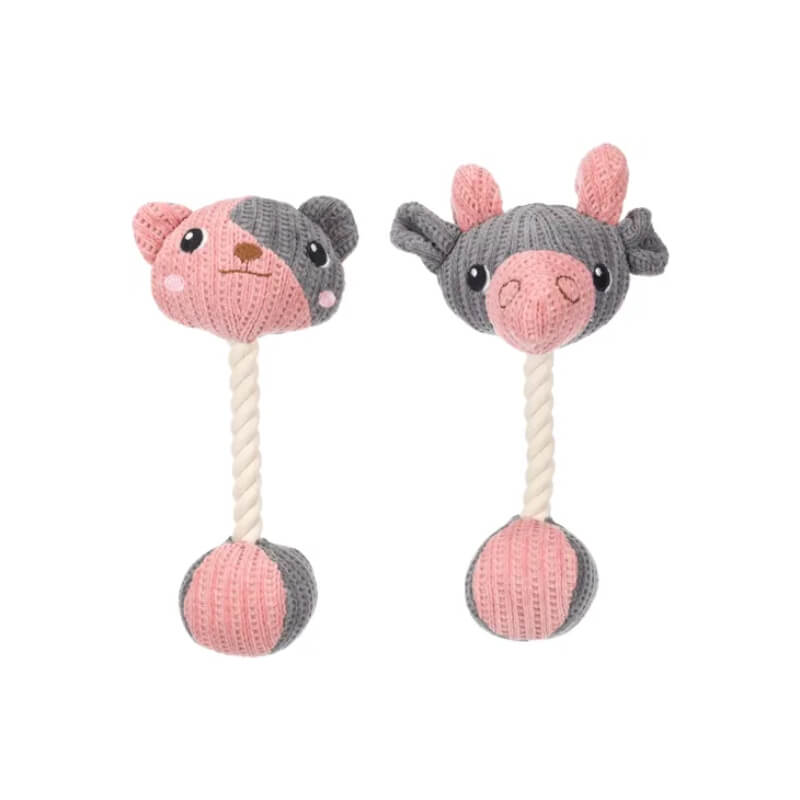 Flamingo Zoda igrača z vrvjo, različne živali - 26 x 12,4 cm