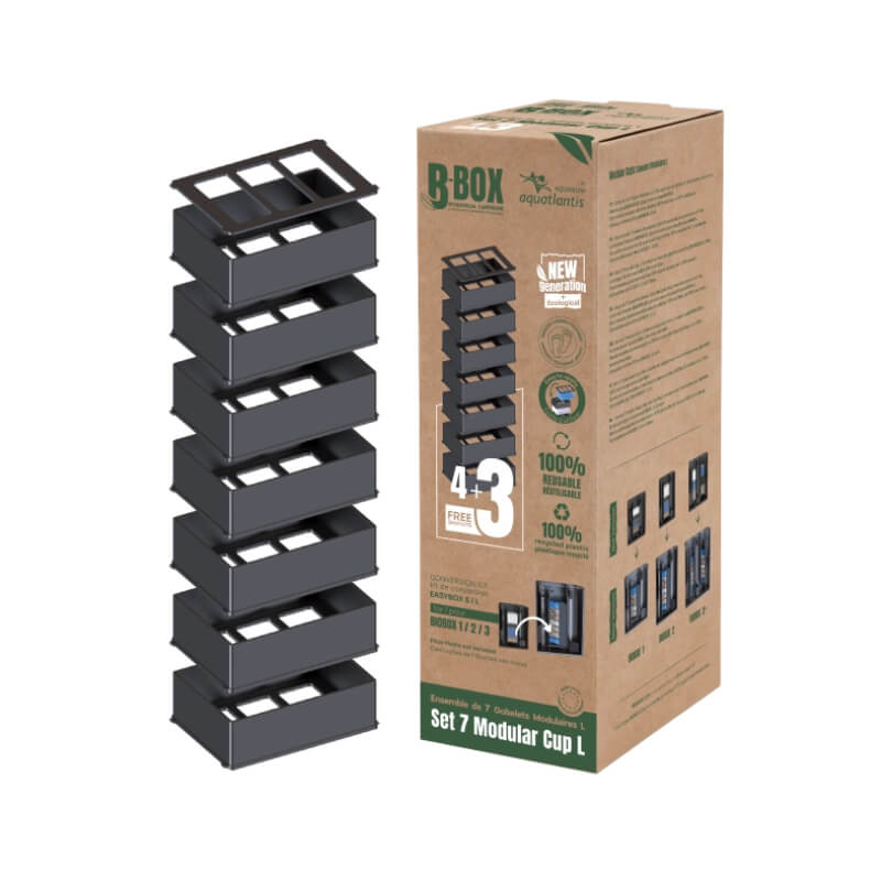 Aquatlantis B-Box set modul. košaric Modular Cup za vložke B-Box , 7 kos - L