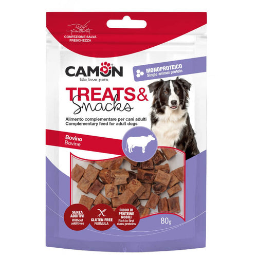 Camon Treats&Snacks posladek majhne kocke, govedina - 80 g