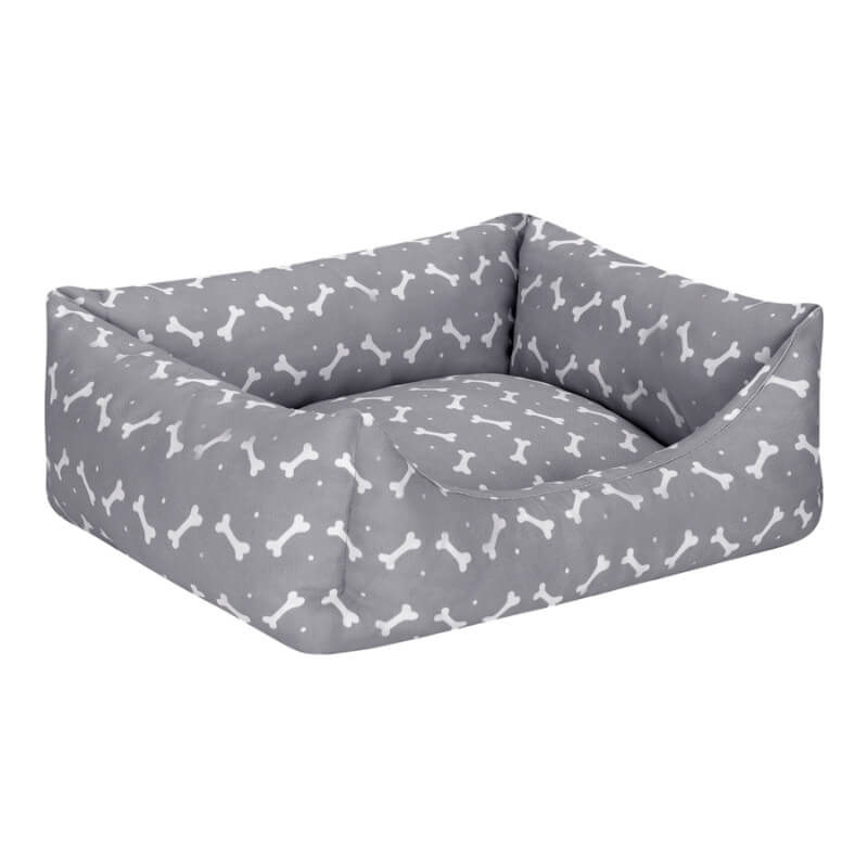 Pet Comfort oglato ležišče Uniform, različne velikosti - sivo (2)