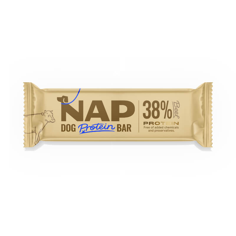 NAP posladek proteinska ploščica za pse, govedina - 50 g