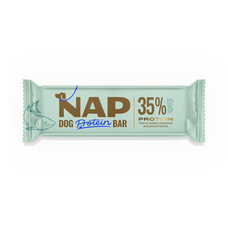 NAP posladek proteinska ploščica za pse, riba - 50 g