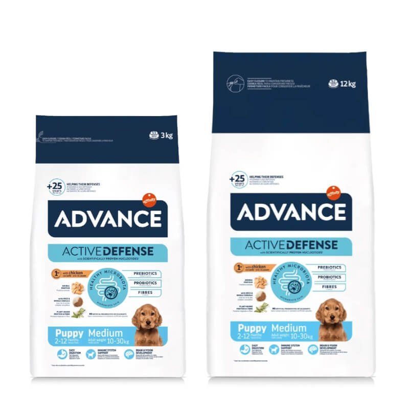 Advance Puppy Medium Protect - piščanec in riž