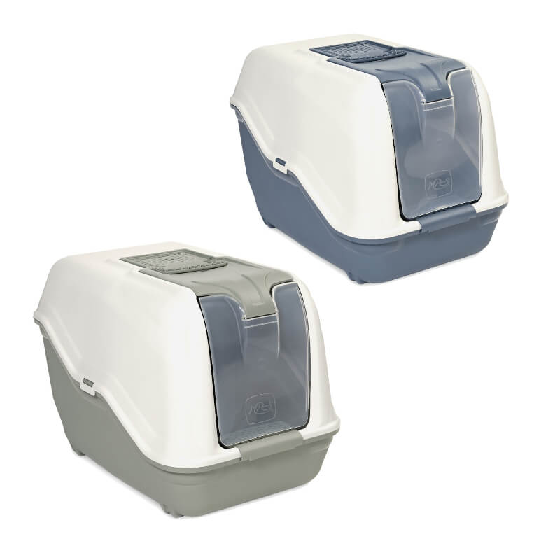 MPS zaprto mačje stranišče Netta Maxi, različne barve - 66 x 49 x 50 cm