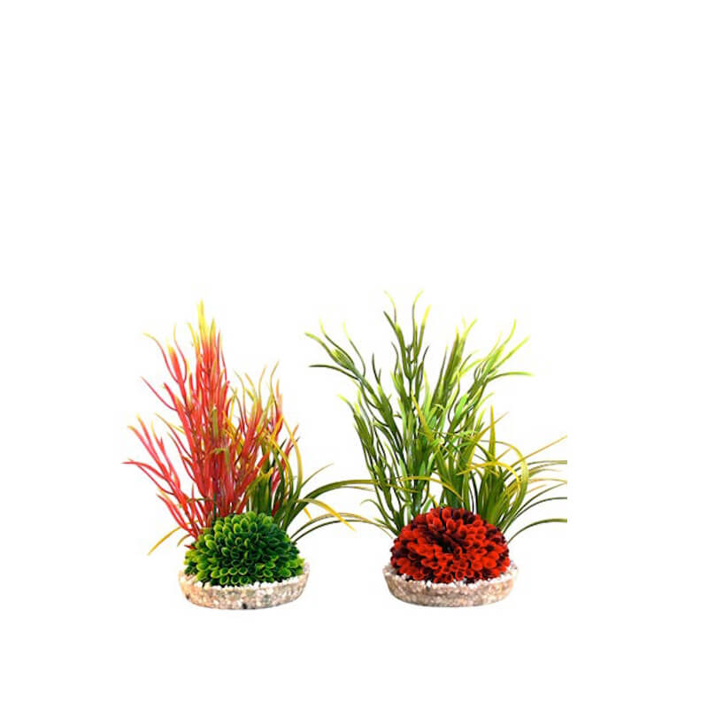 Sydeco umetni dekor Islet Plant, različne barve - 20 cm