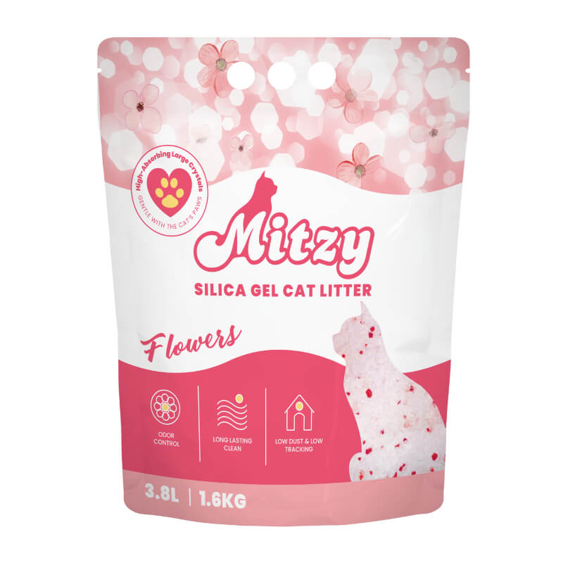 Mitzy posip silica gel, s cvetličnim vonjem - 1,6 kg - 1,6 kg