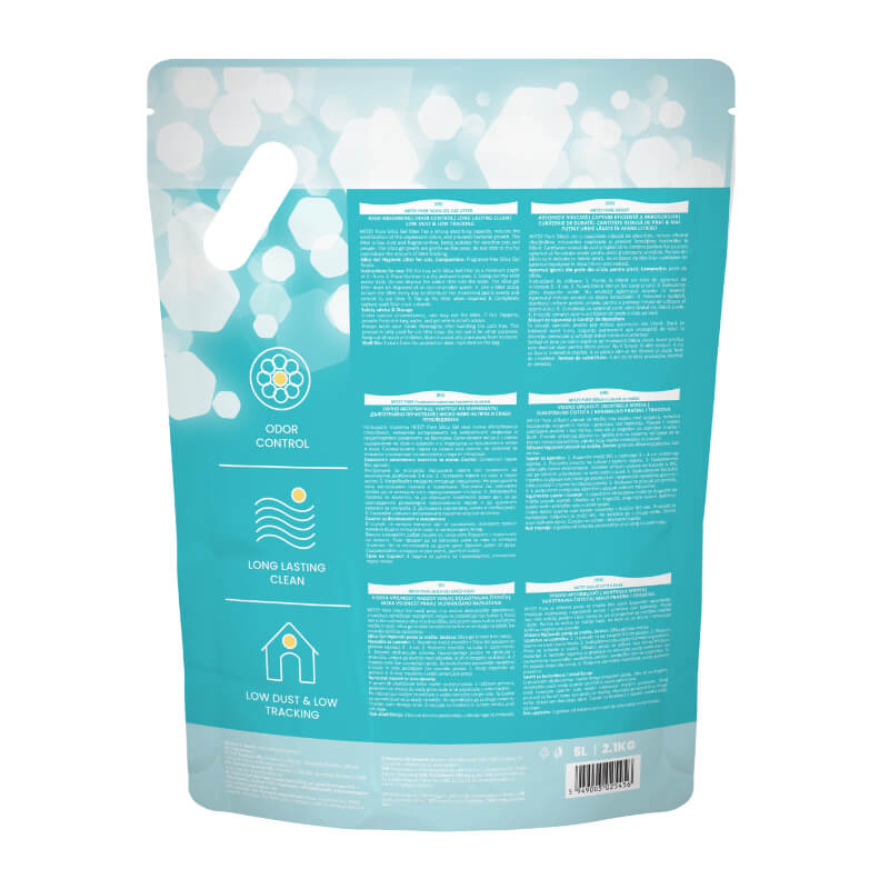 Mitzy posip silica gel, brez vonja - 2,1 kg / 5 l (2)