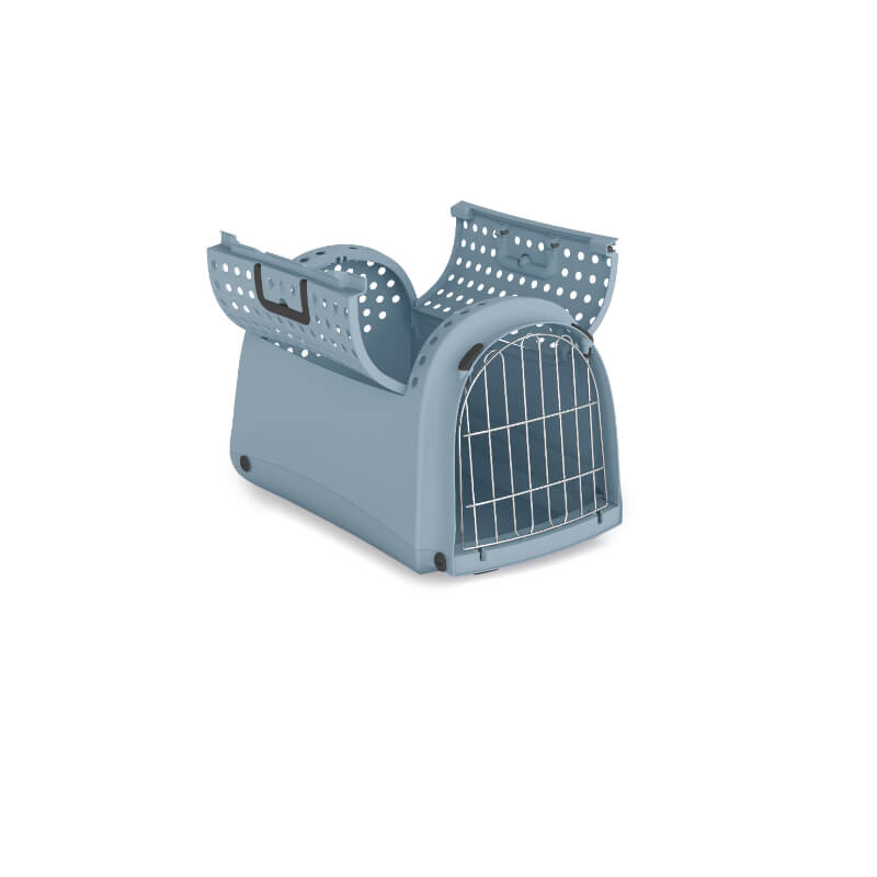 IMAC Linus Cabrio transporni boks, moder - 50 x 32 x 34,5 cm