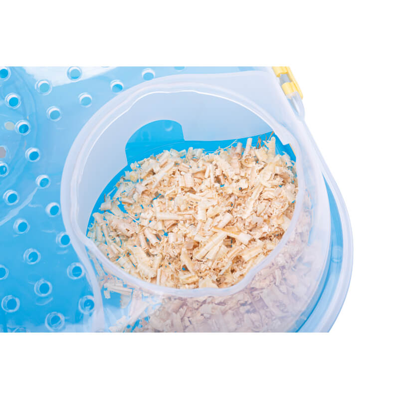 IMAC Fantasy opremljena kletka za hrčke, modra - 58,5 x 38 x 30 cm (3)