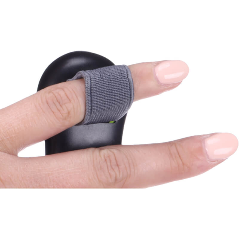 Flamingo Xin kliker z elastiko, zelen - 6 x 4 x 2 cm (3)