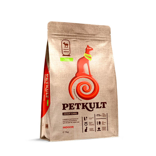 Petkult Cat Adult Care Indoor - jagnjetina - 7 kg