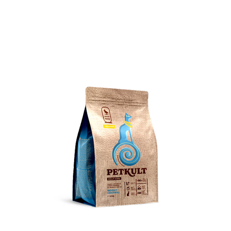 Petkult Cat Adult Care Weight Control - piščanec - 400 g