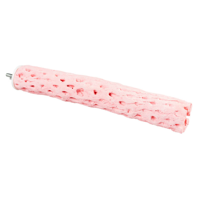 Duvo Plus mineralna palica za ptice L, roza - 26,5 x 4,5 x 4,5 cm
