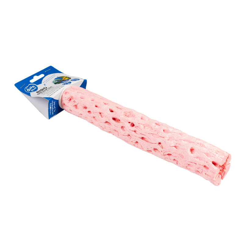 Duvo Plus mineralna palica za ptice L, roza - 26,5 x 4,5 x 4,5 cm (2)