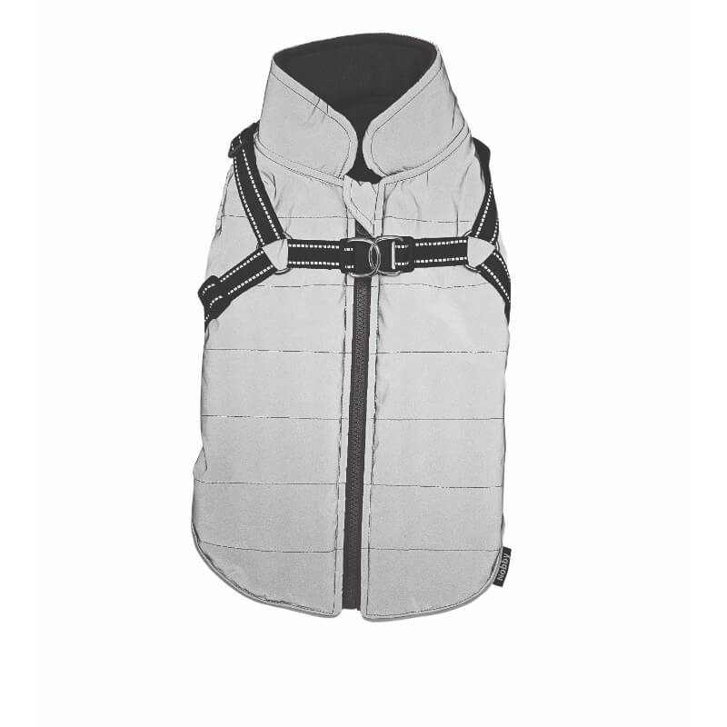 Nobby plašč Full Reflect 2in1 - siv (2)