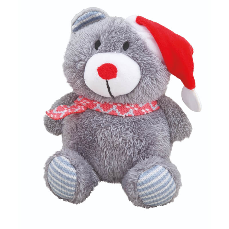 Nobby plišasti božični medvedek - 20 cm
