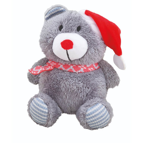 Nobby plišasti božični medvedek - 20 cm