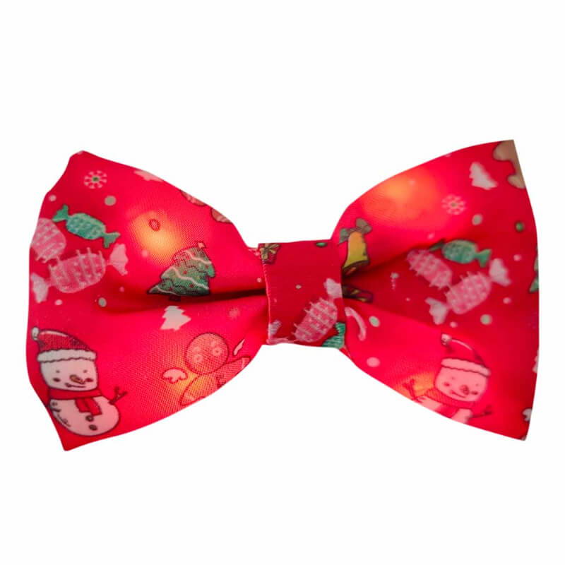 Nobby božični metuljček za pse z lučko - 10 x 6 cm