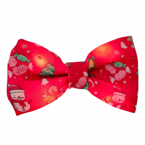 Nobby božični metuljček za pse z lučko - 10 x 6 cm