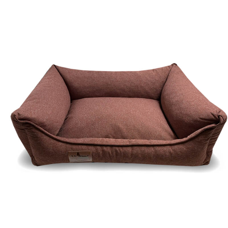 Meduza ležišče Otis iz tkanine, različne velikosti - rdeča - 70 x 50 cm