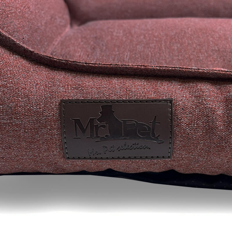 Meduza ležišče Otis iz tkanine, različne velikosti - rdeča - 70 x 50 cm (3)