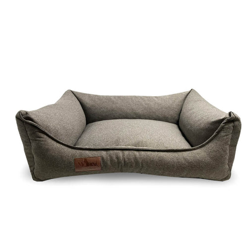 Meduza ležišče Otis iz tkanine, različne velikosti - rjava - 100 x 80 cm