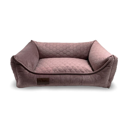 Meduza ležišče Riviera iz žameta, različne velikosti - lila - 100 x 80 cm