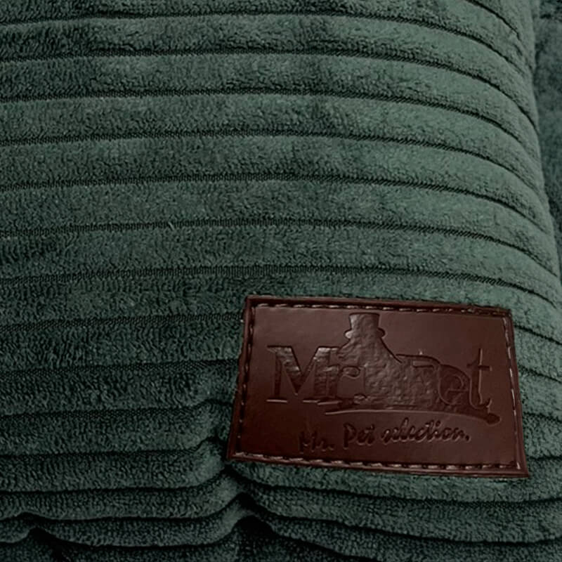 Meduza ležišče Lincoln iz žameta, različne velikosti - zelena (3)