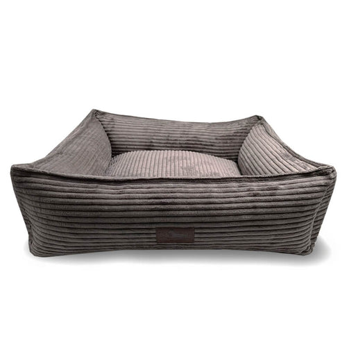 Meduza ležišče Lincoln iz žameta, različne velikosti - siva